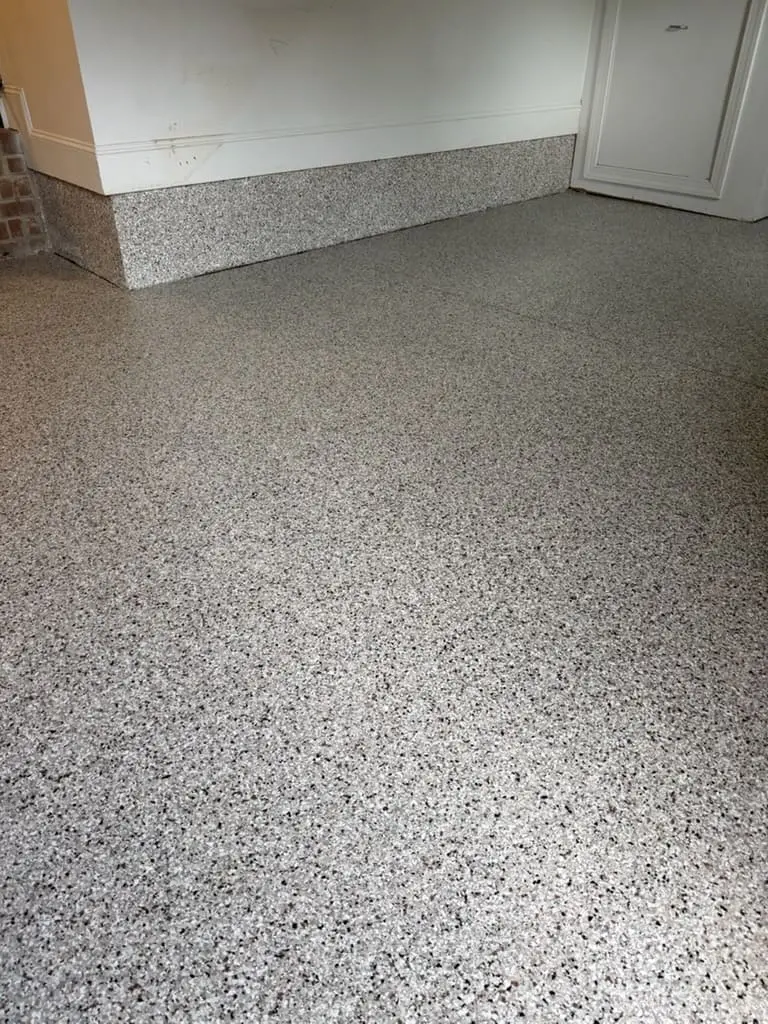 Basement floor coating by Gemstone Coating